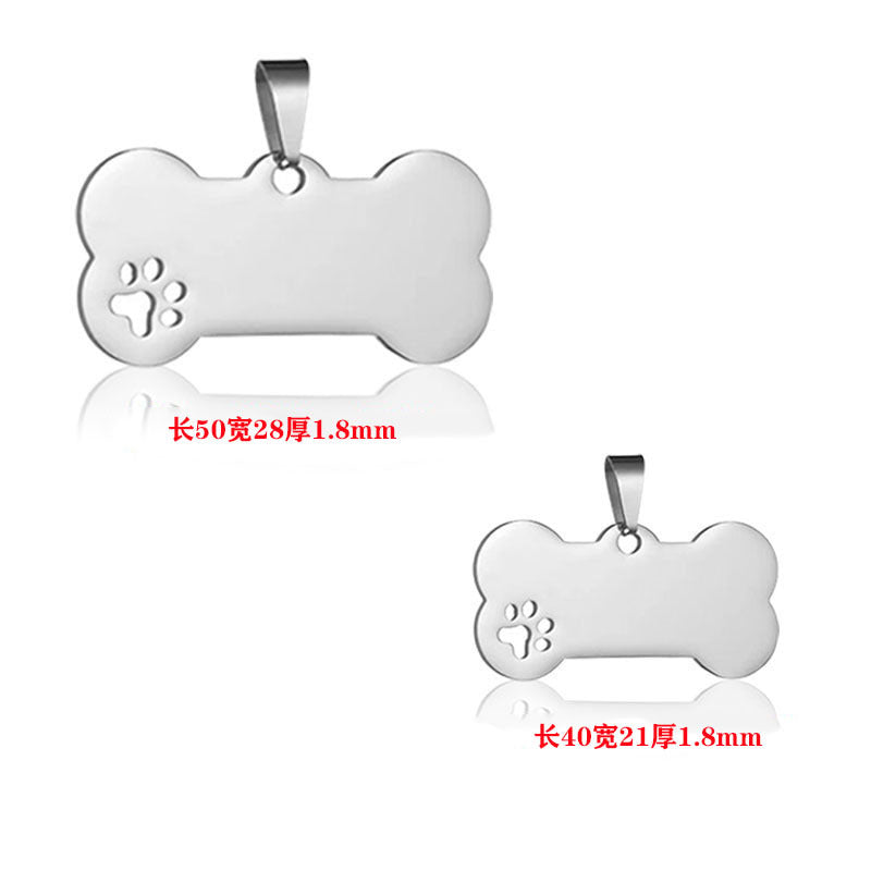 Personalized Stainless Steel Pet ID Tag